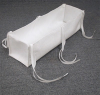 3D anode bag with ties from CDI